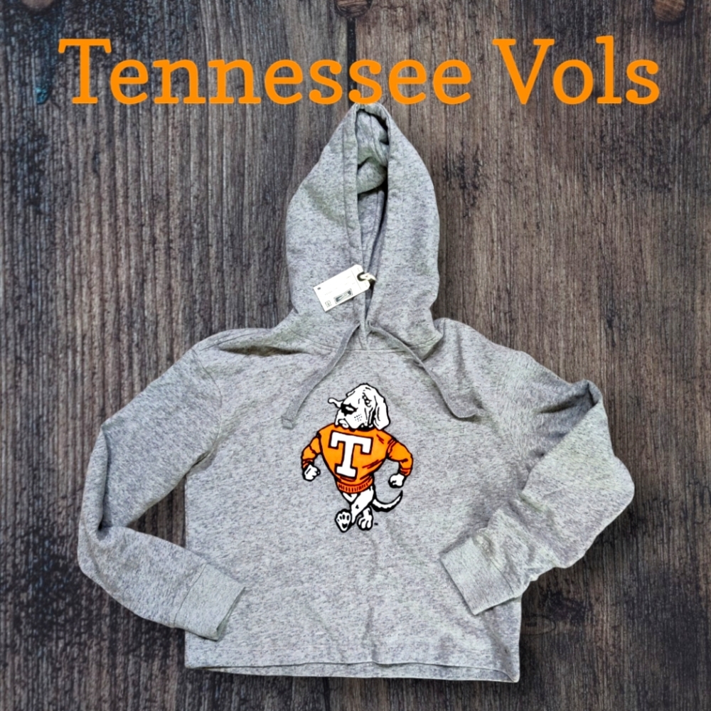 Tennessee Vols Gray Pullover Hoodie with Orange Logo